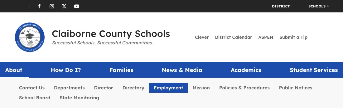 Claiborne County Schools